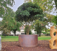 Pot géant rond LARGE en polyéthylène - Coloris au choix - Insensible au gel et à la chaleur_3