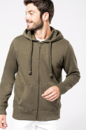 Sweat-shirt zippé à capuche homme Kariban - Réf : K454 - Molleton gratté 3 fils - Lavage à 60°C - Multiples tailles et coloris_3