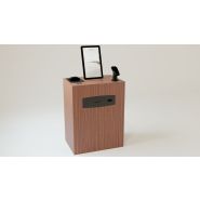 Borne intérieure encastrable d?enregistrement/check-in pour hôtel ? Libre-service et personnalisable Borne intérieure encastrable d?enregistrement/check-in pour hôtel ? Libre-service et personnalisable