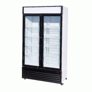 Réfrigérateur 2 portes en verre bez-750 gd l1120 7455.1390 COMBISTEEL_3