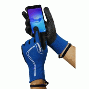 Gants chauds multiusage demi-saison ROSTAING Canada bleu - Taille 9 - Tactiles et résistants_3