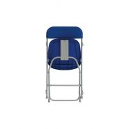 Lucy M2 - Chaise pliante en plastique avec classement M2 - Vif Furniture - Gris/Bleu_3