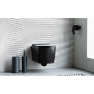 Brabantia MindSet Accessoires de toilettes Lot de 3 -Mineral Infinite Grey UGS303906_3