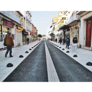 Borne de protection en fonte diamètre 300, 400 avec ou sans collerette - HEMISPHERE_3