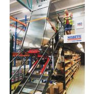 Diable de transport électrique à chenilles - Domino 400 - 4 moteurs, capacité 300 à 400 kg_3