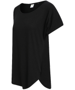 T-shirt scoop neck femme - Tombo - Coupe oversize - Réf: TL527_3