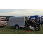 Remorque fourgon aérodynamique Podium 300, 6.9 m³ volume