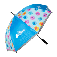 Parapluie réfléchissant sur mesure - 8 panneaux avec bandes réfléchissantes - RPET 190T - Impression sublimation_3