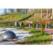 003342 - Poubelle publique Kobe - Komserwis - 45L - Hauteur 65 cm - Diamètre 57 cm_3