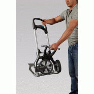 Diable pliable WOLFCRAFT - charge 100 kg - poignée escamotable et bavette pliable_3