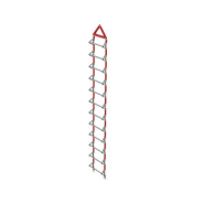 Échelle souple Securechelle® - Montants en sangle textile - 2 types : barreaux dans l'axe ou décalés_3