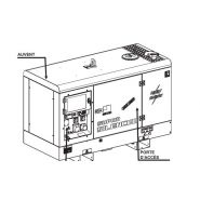 Groupe électrogène diesel MOSA GE 15 YSX - Triphasé 14 kVA - Super insonorisé avec réservoir 55L et autonomie 21h_3