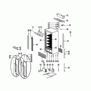 Réfrigérateur vitré Blanc RAL9016 - | Tefcold - FS1002S_3