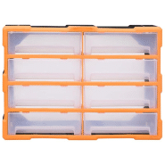 Vidaxl organisateur multi-tiroirs avec 8 grands tiroirs 52x16x37 cm 149599_3