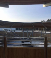 Marcheur PRO semi-couvert LCI Cheval - Diamètres 14, 16 ou 18 m - Bois Français 100% Douglas_3