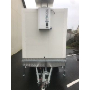 Remorque frigorifique double essieu 1300kg - RAPHA 21 - PTAC 2500kg - Température 0 à 5°C_3