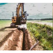 Trancheuse à chaîne CHD 150B pour pelle - Profondeur de coupe max. 1500 mm - Largeur de coupe 200 mm - Poids 640 kg_3