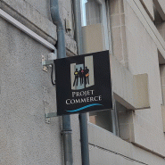 Enseigne Drapeau Lumineuse Carré/Rectangle Plexiglas Diffusant_3