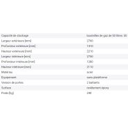 Kit de montage pour local de stockage de bouteilles de gaz en extérieur