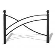 Bar3409 barrières urbaines - Urban'NT - en acier avec potelet Ø76mm et structure en tubes de section 40x27mm_3