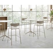 LEA - Chaise empilable esprit rétro, confortable et polyvalente pour réunion ou restaurant_3