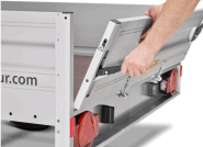 Remorque bagagère freinée - 3,03 x 1,50 m, 2000 kg - HUMBAUR HA203015_3