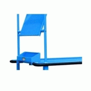 Chariot préparation de commandes - monobloc pour ateliers et entrepôts avec escabeau pliant et frein de stationnement - capacité jusqu'à 400 kg_3