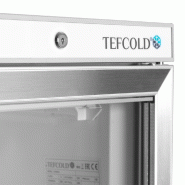 Congélateur vertical de vitrine Statique L.600mm 340L ext.SS430 TEFCOLD_3