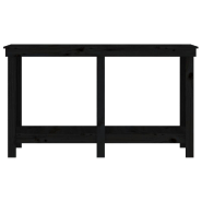 Vidaxl banc de travail noir 140x50x80 cm bois de pin massif 822510_3