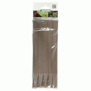 Nature chevilles d'ancrage de jardin 10 pcs taupe 428504_3