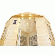 SAUNA INFRAROUGE NORDICA® CARBONE  IR23 (2 À 3 PLACES) - 125X125_3
