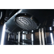 Vitrine réfrigérée murale 4 portes de 2m50 de couleur noire_3