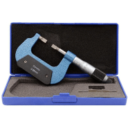 Micromètre pour rainures et gorges - 0-25 mm - Butée micrométrique avec broche non rotative_3