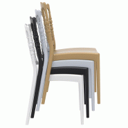 Chaise de reception Napoleon blanche - BLANC_3