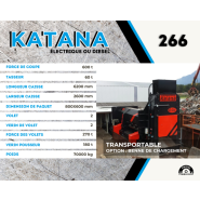 Presse Cisaille Katana - 600 Tonnes - Compression par Volets pour Recyclage Efficace_3