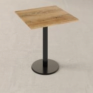 Table Rome - RESTOOTAB - Piétement en fonte pour plateaux jusqu'à 90 cm - Produit européen_3