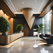 Borne tactile mobile sur batterie 22 pouces - Ecran tactile IPS 21.5'' - Résolution 1920x1080 Réf : 330000_3