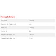 2897 - Cric rouleur hydraulique BGS Technic - aluminium-acier - 1,5 t - double piston et faible hauteur_3