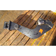 Platine boulonnée pour cisaille à ferraille