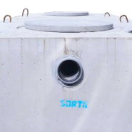 Réservoir eau de pluie beton 3000l