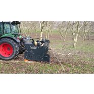 Broyeur forestier TMC Cancela pour une largeur de travail optimale