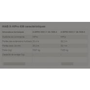 Grue robuste X-hipro 638 avec extensions hydrauliques