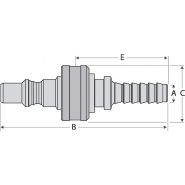 Séries 172 LP-Gas - Coupleur CEJN en laiton/aluminium avec joints EPDM - Applications gaz haut débit_3