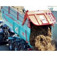 Benne polyvalente pour transport de matériaux en agriculture et travaux publics