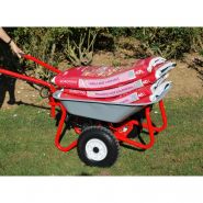 Brouette électrique adaptée aux pentes jusqu'à 35°