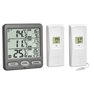 Thermomètre digital intérieur/extérieur - Maxi/Mini - 1 émetteur température - 3620T