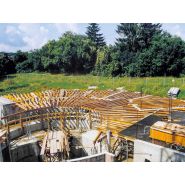 Système Mevaflex pour coffrage de dalles avec étaiement flexible