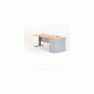 Quadra1hm17180 - bureau droit - bd-mobilier - l.220 x p.80 x h.75 cm_3