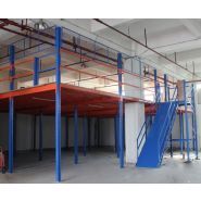 Mezzanine industrielle - Guangzhou Maobang Storage Equipment - racks métalliques avec planchers et accessoires complets_3