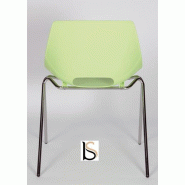 Chaise polyvalente en polypropylene pull - bleu, avec accroche_3